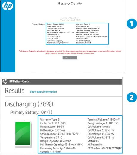 HP Notebook PCs - Testing and calibrating the battery (Windows) | HP® Support