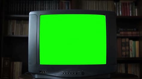 Old tv green screen - YouTube