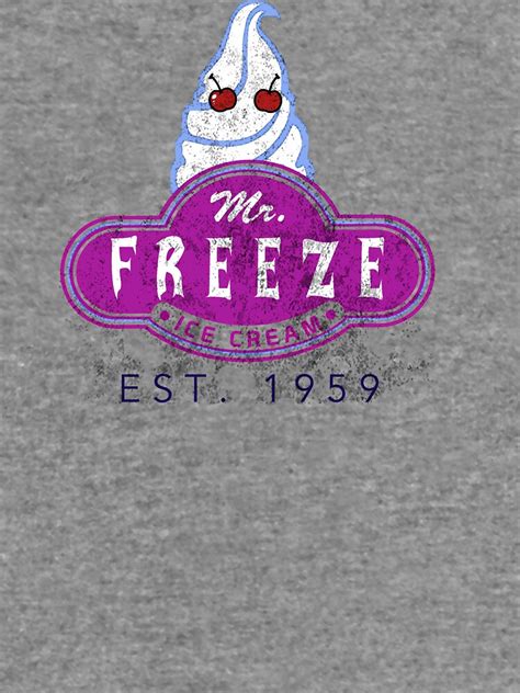"Mr. Freeze Ice Cream" Lightweight Hoodie for Sale by thatKONNORguy | Redbubble