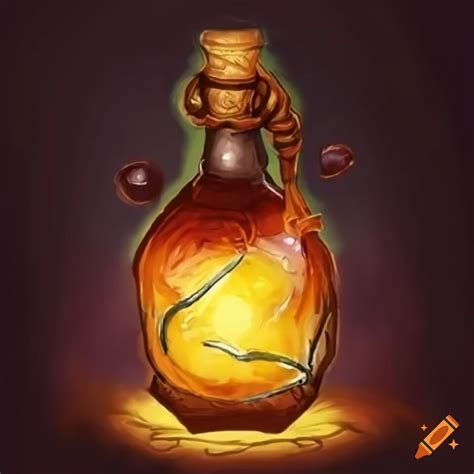 Potion of strength for dungeons & dragons on Craiyon