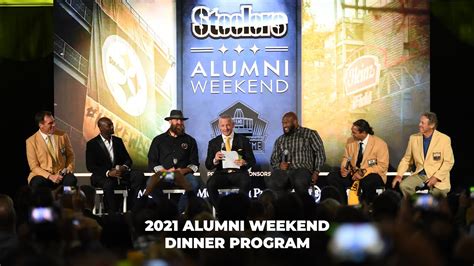 Pittsburgh Steelers Hall of Famers & Legends speak at the 2021 Alumni ...