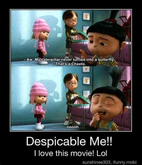 Despicable Me 😊 | Best movie quotes, Good movies, Baby quotes