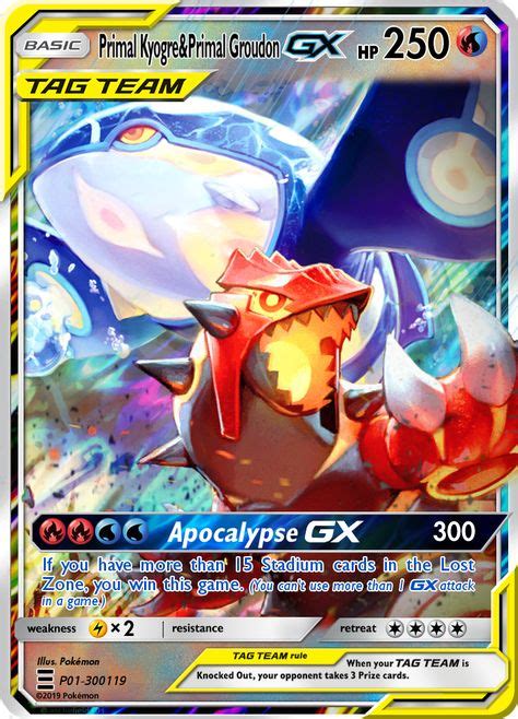 Primal Kyogre and Primal Groudon GX by KnightofDust | Pokemon cards, Cool pokemon cards, Fake ...