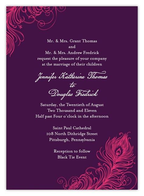 invitation wording 4 - Shaadi Bazaar | Wedding card wordings, Indian ...