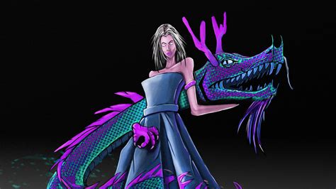 The Dragon Dress on Behance