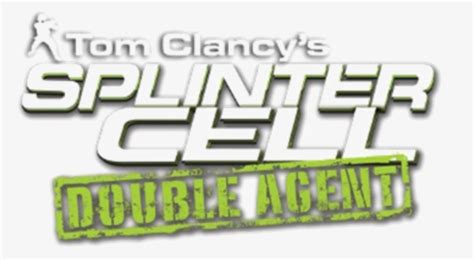 Tom Clancy's Splinter Cell Double Agent Logo Png, Transparent Png ...