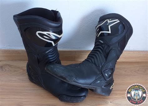 A photograph showing one of the best sport motorcycle boots for all ...