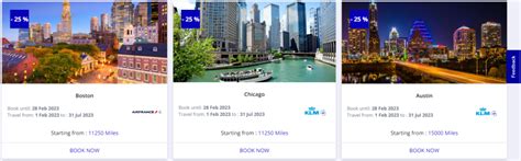 Great Options To The US With Flying Blue Promo Rewards February 2023 - PointsPanda