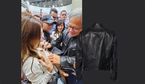 Jensen Huang's Leather Jacket