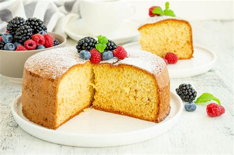 Eggless Vanilla Cake Recipe