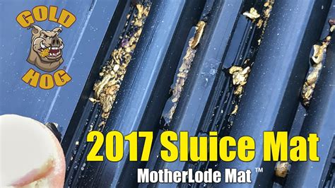 Sluice Mat - Fine Gold Sluice Matting - Motherlode Mat - YouTube