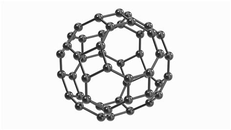 Buckminsterfullerene Structure 3D - TurboSquid 2244446