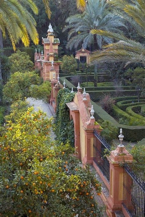 The gardens of the Alcazar Palace - Seville, Spain | everyone be jealous because we've been ...