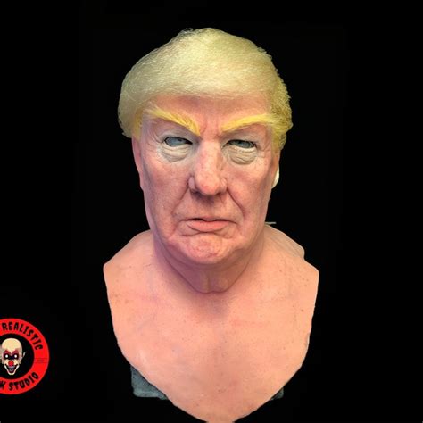 Halloween Mask of Donald Trump - Etsy