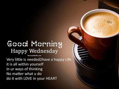 Good Morning Wednesday Coffee