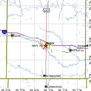 Hays, Kansas (KS) ~ population data, races, housing & economy