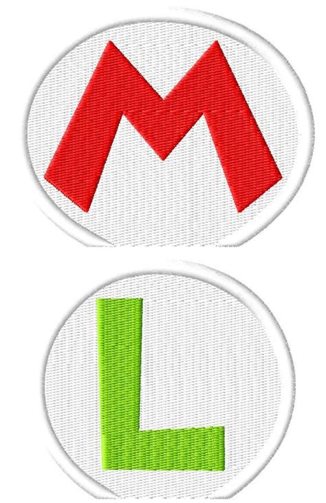 Mario And Luigi Hat Logo