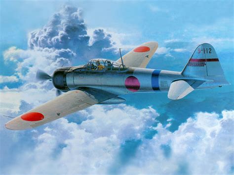 Japan, World War II, Zero, Mitsubishi, Airplane, Military, Military Aircraft, Aircraft, Japanese ...