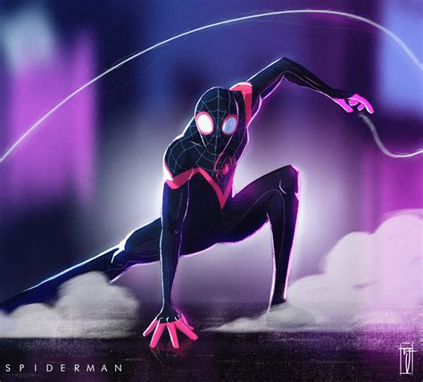 Spider Man Miles Morales Art Wallpaper,HD Superheroes Wallpapers,4k Wallpapers,Images ...