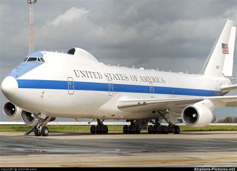 73-1677 - USA - Air Force Boeing E-4B at Brussels - Zaventem | Photo ID ...