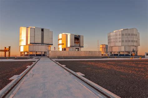 European Very Large Telescope Chile Stock Photo - Image of atacama ...