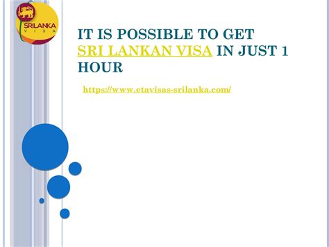 It is possible to get sri lankan visa new website 1 by srilankaeta - Issuu