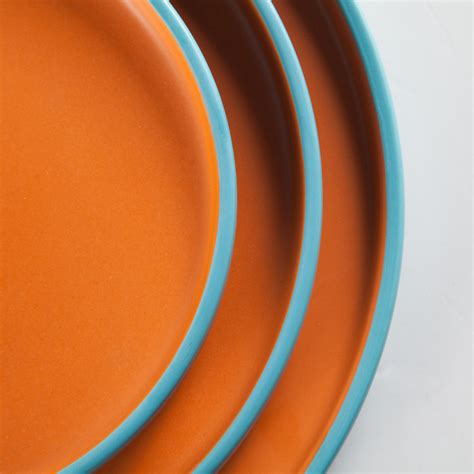 Colorful Dinnerware Sets, Banquet Hall Restaurant Dinner Ceramic Plates ...