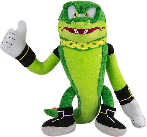 Sonic The Hedgehog Vector the Crocodile 8 Plush TOMY, Inc. - ToyWiz