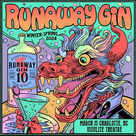 Runaway Gin - A Tribute to Phish in Charlotte, NC, Visulite Theatre ...