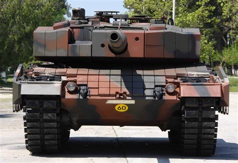 Greece unveils Leopard 2A4 tank upgrade package - Militarnyi