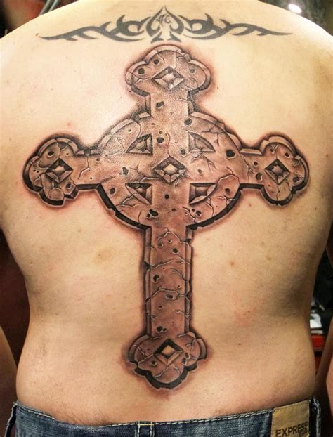 Catholic Cross Tattoos Designs