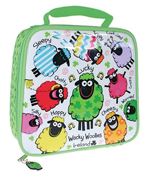 Wacky Woollies Ireland Sheep Lunch Box - Warehousesoverstock