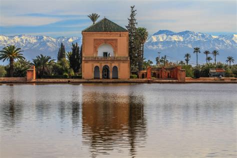 The Menara gardens, an oasis in the middle of Marrakech - Morocco ...