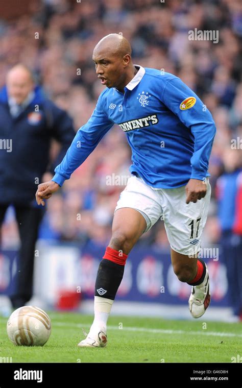 El Hadji Diouf, Rangers FC Stock Photo - Alamy