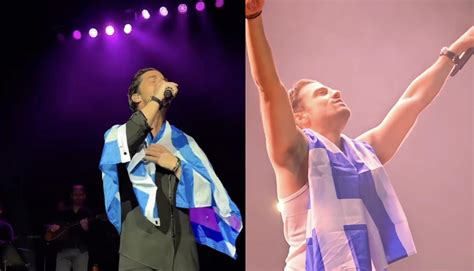 From Nikos Oikonomopoulos To Konstantinos Argiros: Flag-Wearing Phenomenon Sweeps Greek Concerts ...