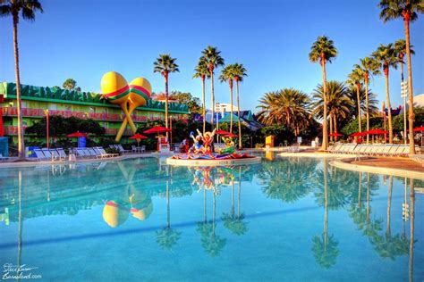 Calypso Pool at Disney's All Star-Music Resort | Music resort, Disney ...