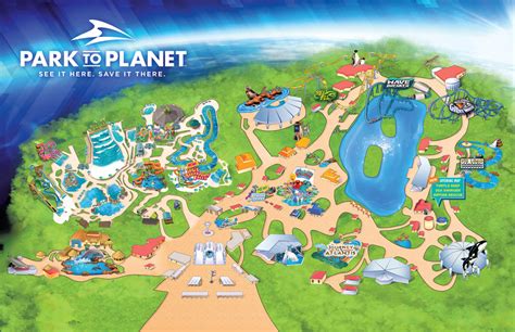 SeaWorld San Antonio Map - SeaWorld San Antonio Map Sea World ...