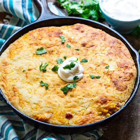 Mexican Chicken Cornbread Casserole - Spicy Southern Kitchen