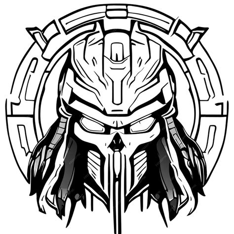 Drawn Predator Predator Head - Predator Drawing Png - Free - Clip Art ...