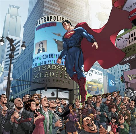 Welcome To Metropolis, Man Of Steel by BongzBerry on DeviantArt