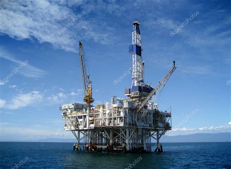 Offshore Oil Rig Drilling Platform — Stock Photo © eyeidea #7977711