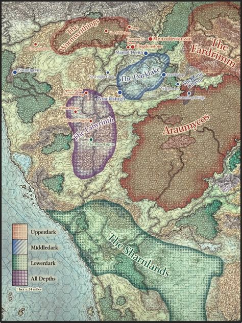 Dd Neverwinter Map - Maping Resources