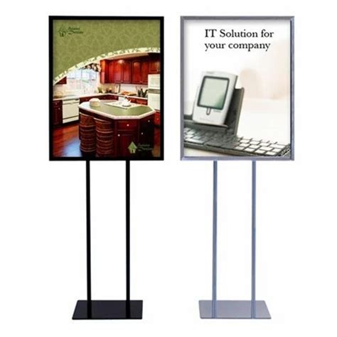 Poster Display Stands at best price in Mohali by Advanced Marketing Solutions | ID: 7863243533