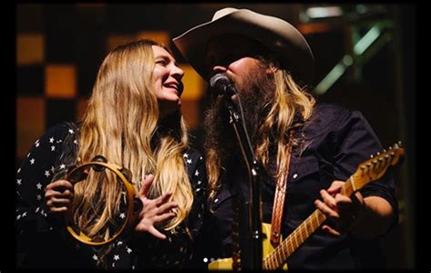 Chris Stapleton Talks Sharing the Stage with Wife, Morgane