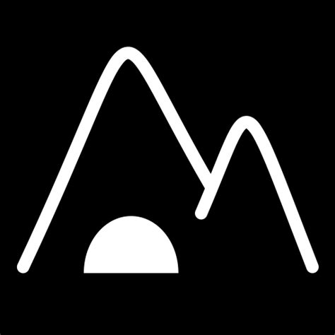 Mountain cave icon | Game-icons.net