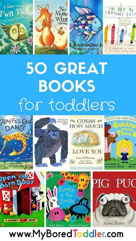 50 Great Books for Toddlers My Bored Toddler