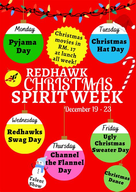 Christmas Spirit Week - St. Michael's High School