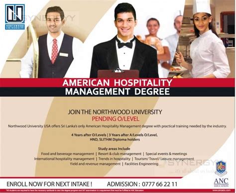 American Hospitality Management Degree – From ANC Education – Education ...