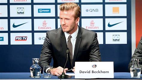 David Beckham could make PSG debut next week, coach says - Sports ...