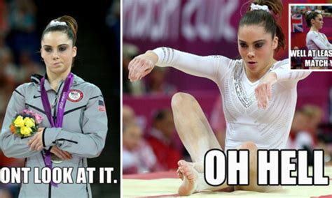 Unhappy Gymnast Memes